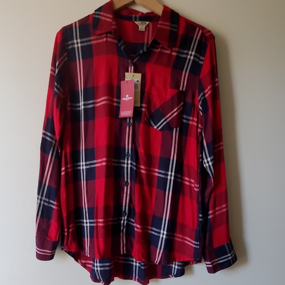 WOOLRICH Red shirt nice color